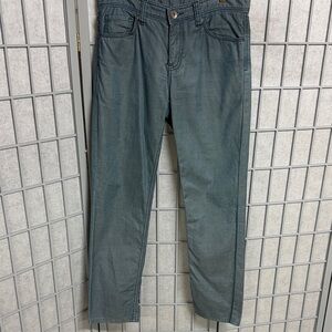 Tristan Slate Blue Straight Leg Jeans, Size 30